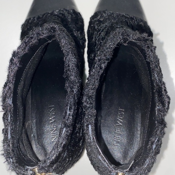 Nine‎ West Joannie faux fur ankle bootie - Picture 8 of 9